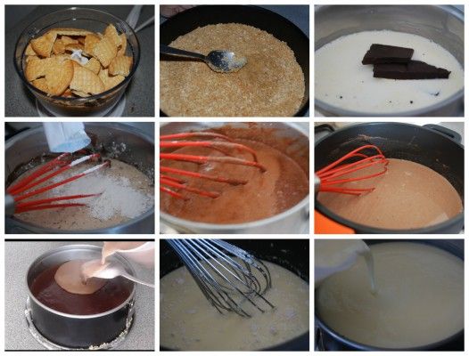 tarta-sin-horno-tres-chocolates elaboración