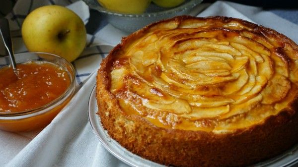 Tarta casera de manzana 2